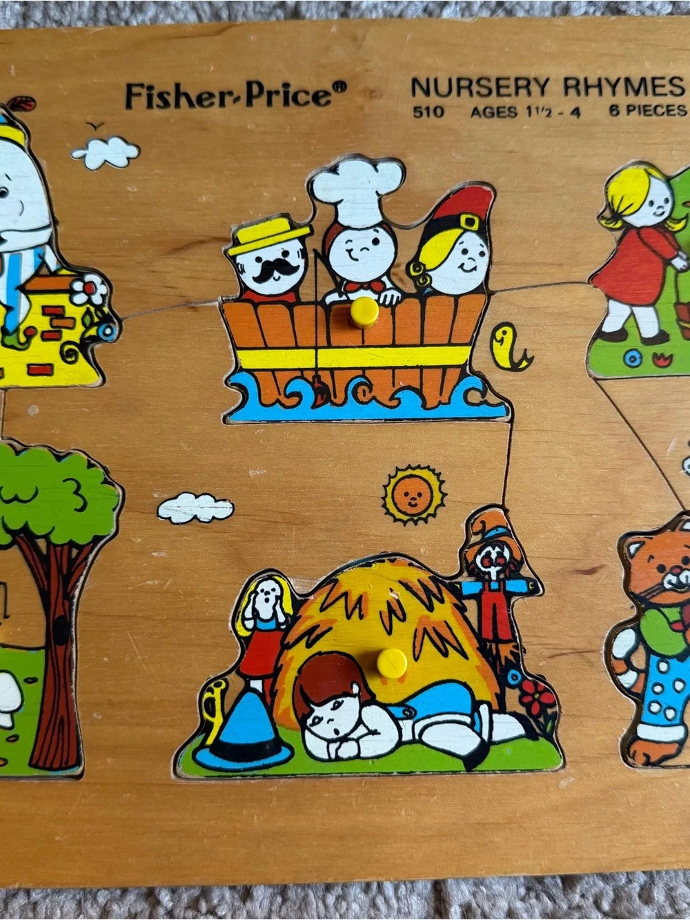 Vintage Fisher-Price Puzzles